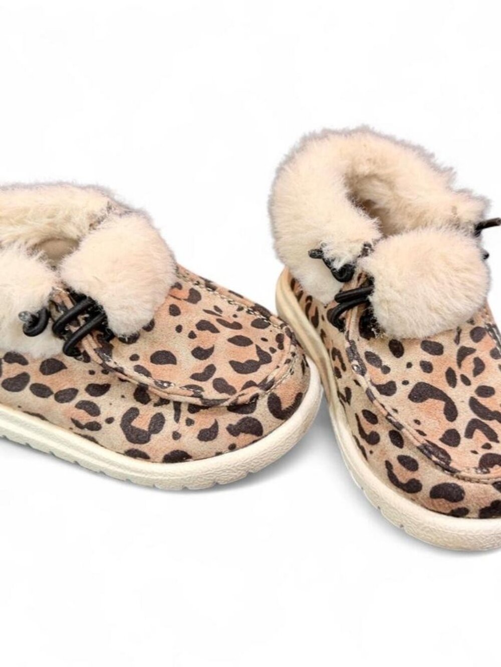 Wonder Nation Leopard Print Toddler Boots Size 5